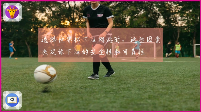 选择世界杯下注网站时，这些因素决定你下注的安全性和可靠性